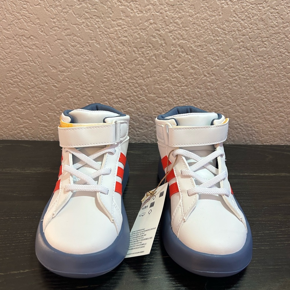 Adidas Grand Court Mickey Mid Mickey Mouse Toddler Shoes Tennis IF4095 Size 10K